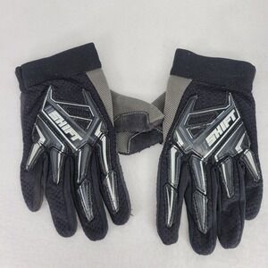 Shift Motorcycle Riding Gloves Black Gray Youth Children Size 7 Motocross Racing